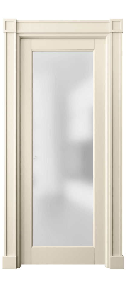 Межкомнатная дверь Toscana Elegante 6300 Бук марципановый Сатинированное стекло. Цена 62499 #CURRENCY# | Volhovec